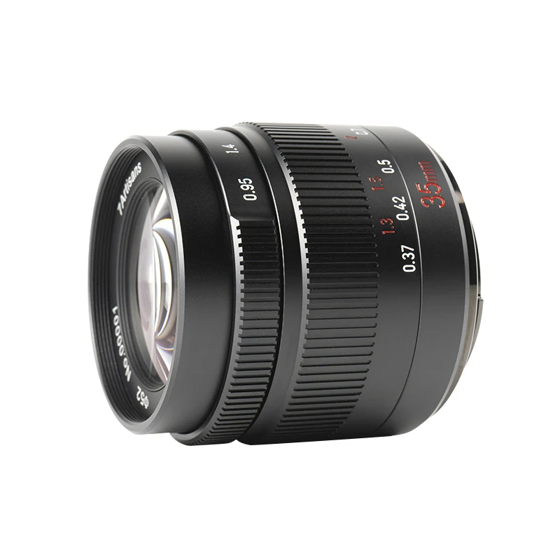 Объектив 7 Artisans 35 мм F0.95 APS C для камеры широкоугольный большая апертура Sony E Nikon M4/3