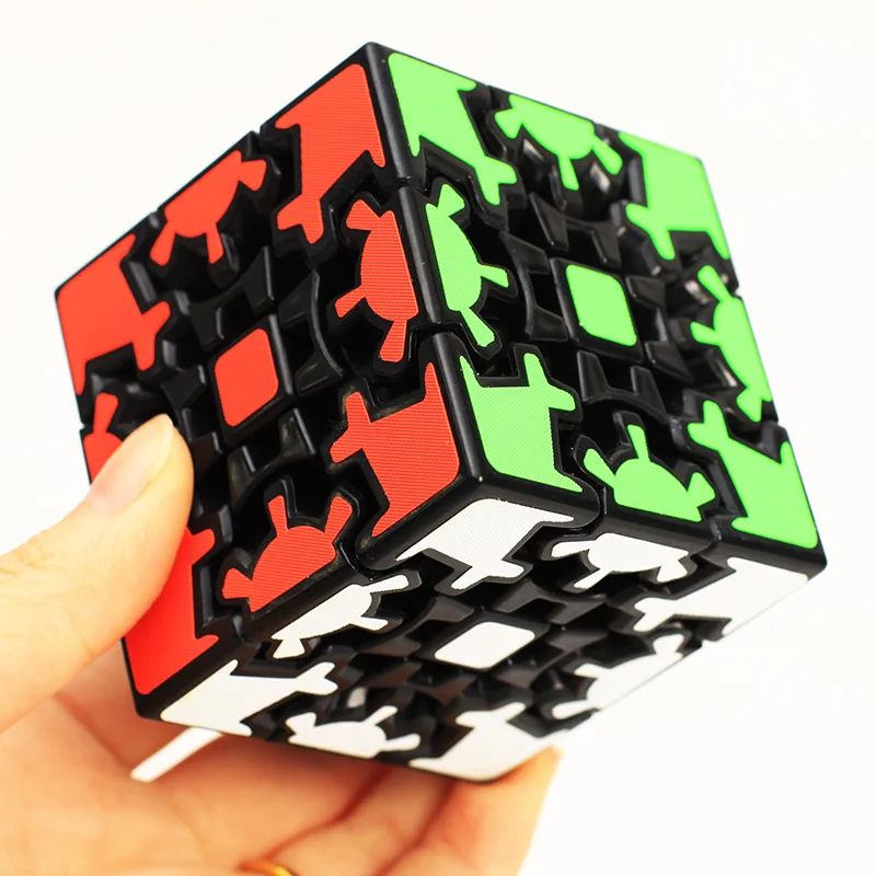 Скорость 3x3x3 Gear Magic Cube гладкая головоломка скорости Cubo Magico для детей подарок 3x3 3D