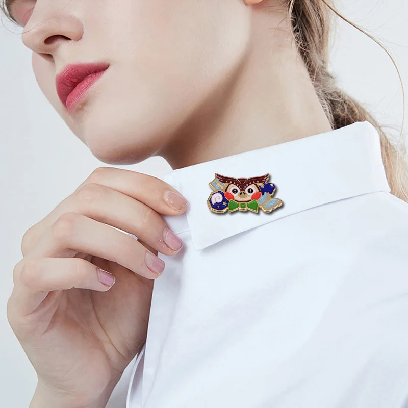 Эмалированная брошь ACNH с изображением животных пересечение новых горизонтов