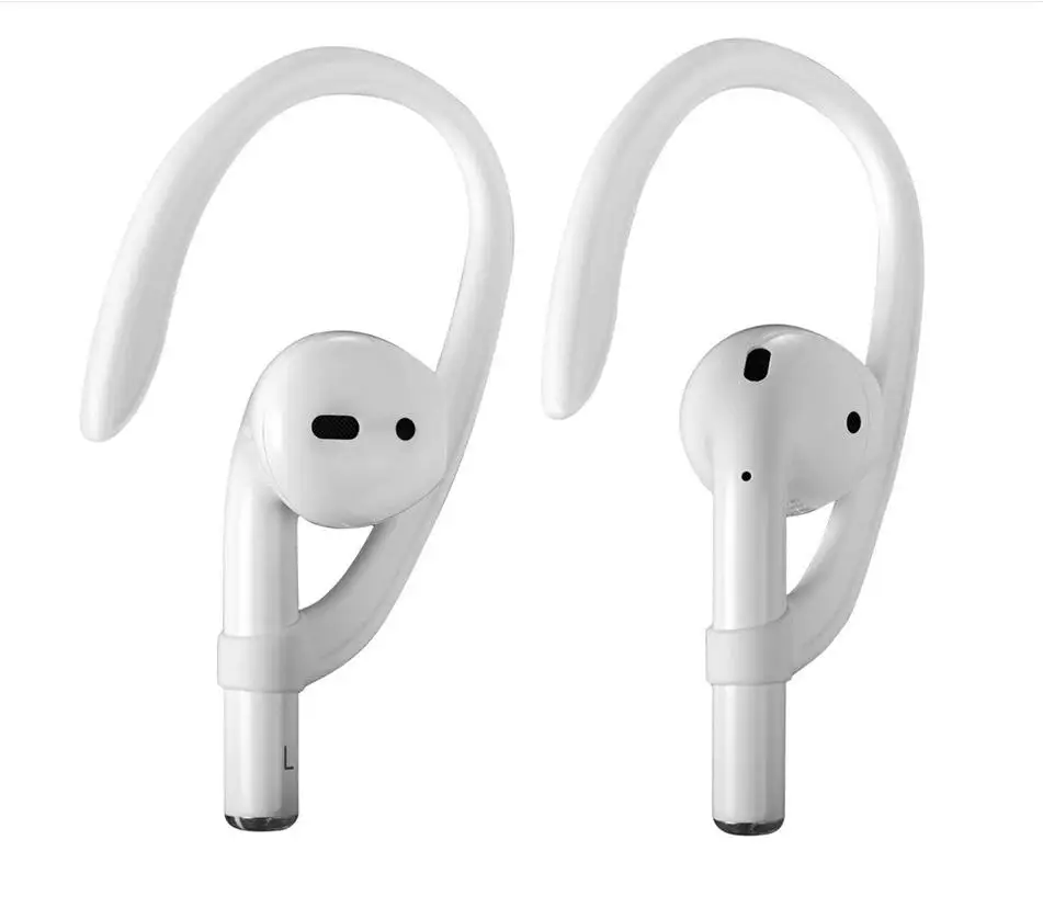 For Apply Airpods Bluetooth Headset Anti-Loss Earphone and Silica Gel Sport Hook Anti-Slip Earhook Accessories | Электроника