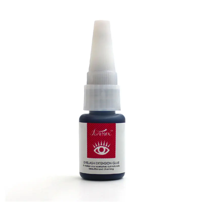 

FUNMIX 1-3s Dry Time Most Powerful Fastest Korea Glue Black Low Odor Waterproof Eyelash Extension Glue Adhesive 10ml