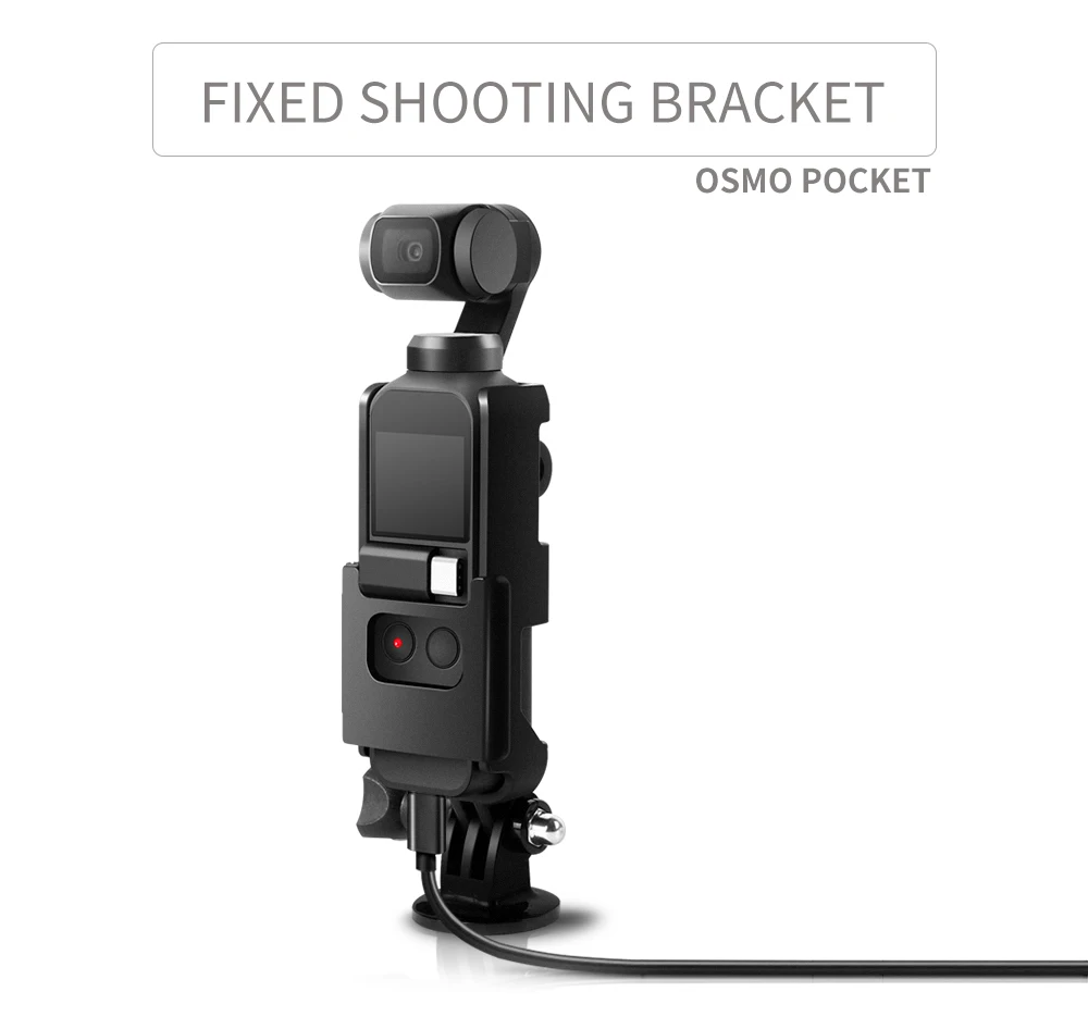 Держатель кронштейна с 1/4 винтом для DJI Osmo Карманный Интерфейс камеры и экшн-камера Крепление для штатива селфи палка велосипеда