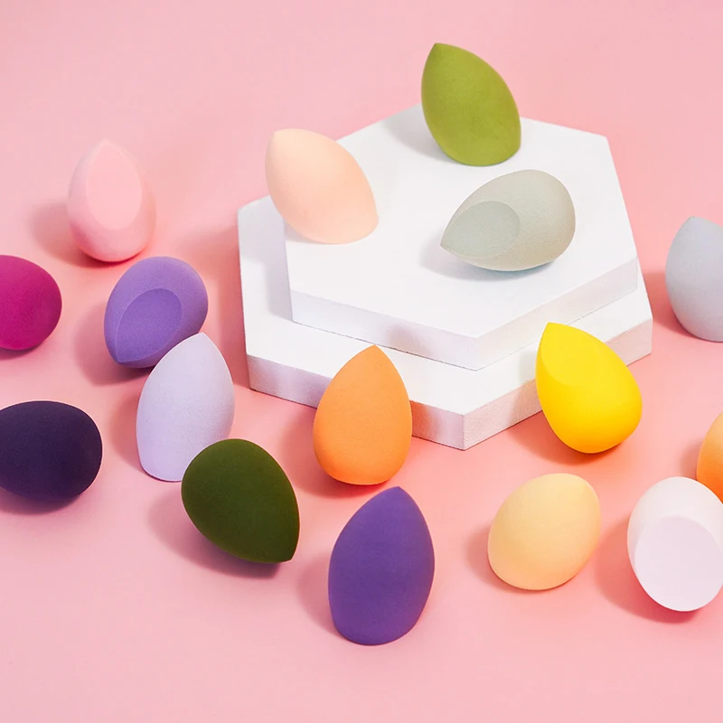 

1Pcs Cosmetic Puff Powder Smooth Women's Makeup Foundation Powder Blush Beauty Tools With Storage Box Sponge Puff Wholesale