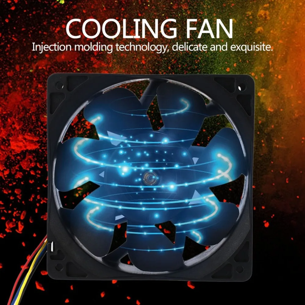 7500 об/мин DC12V 5.0A Майнер охлаждающий вентилятор для Antminer Bitmain S7 S9 4 контактный