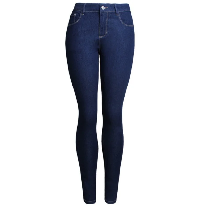 

2020 New Arrival Summer Style Female Fashion Sexy Summer Blue Solid Skinny High Waist Hot Night Club Denim Pencil Pants