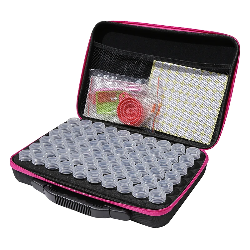 

DIY Diamond Painting Storage Box Kits 60 Grids With Diamond Paint Accessories Kits Tools For Diamond Embroidery