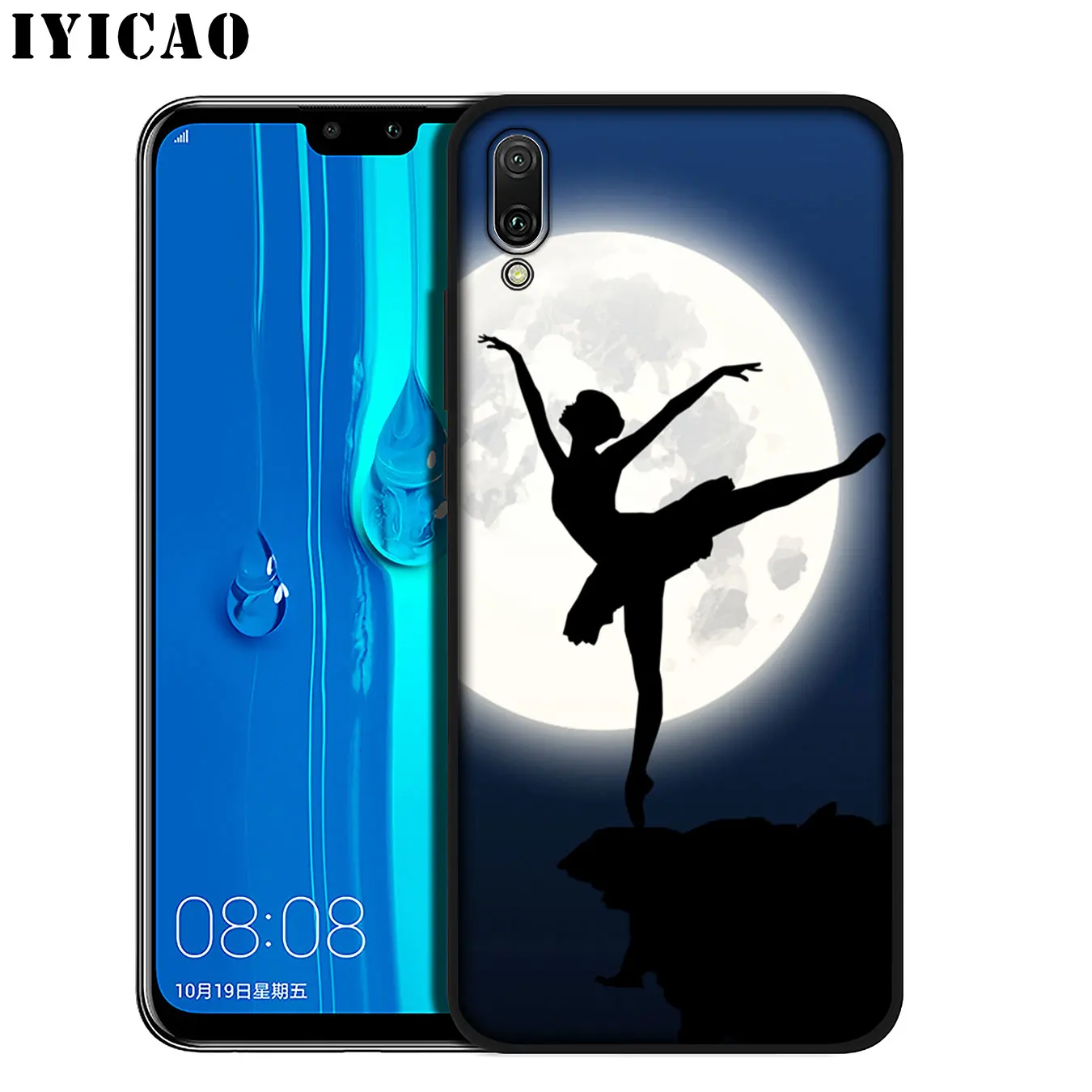 IYICAO Балерина Танцы Мягкий силиконовый чехол для телефона Huawei Mate 30 20 10 Pro Nova 5i 4 3 3i 2i