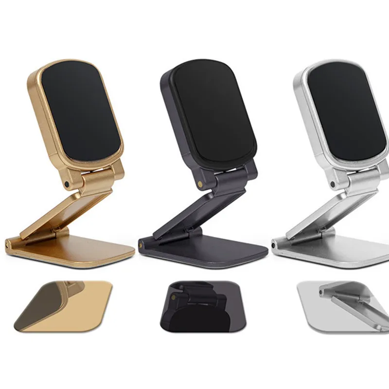

On-board Phone Holder Magnetic Sucker Patch Folding Universal Instrument Panel Automobile Navigator Stand For Office Home
