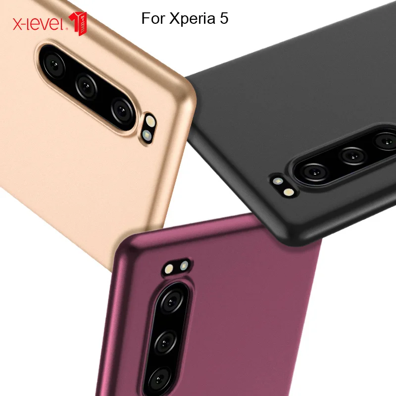 X-Level Мягкий силиконовый чехол для sony Xperia 1 5 X Level Ультратонкий матовый ТПУ защитный чехол для Xperia 8