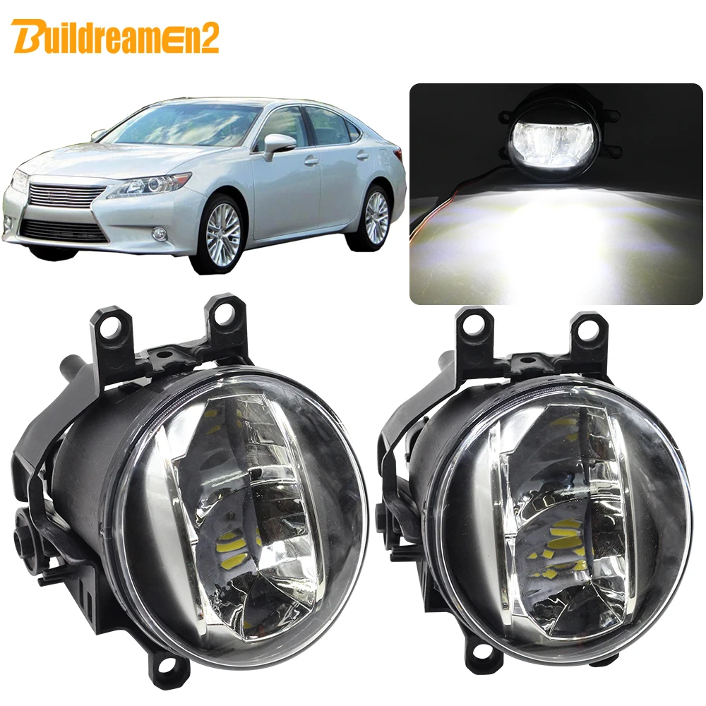 Buildreamen2 для Lexus ES300h ES350 2013 2014 Автомобильный светодиодный объектив проектора туман