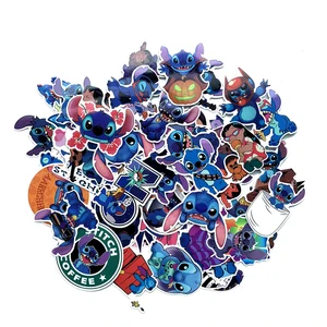 Стикеры для чемоданов ПВХ, 5-10 см, 52 шт.лот