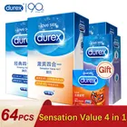 Презервативы Durex 4 в 1, презервативы из натурального латекса со смазкой