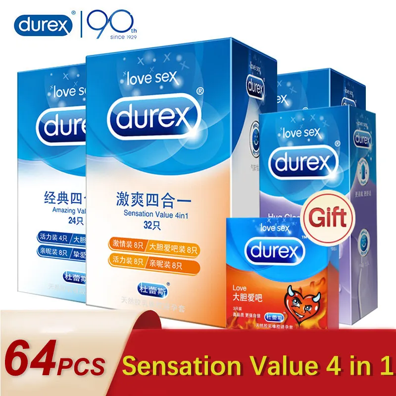Презервативы Durex Sensation значение 4in1 натурального латекса ультра тонкий