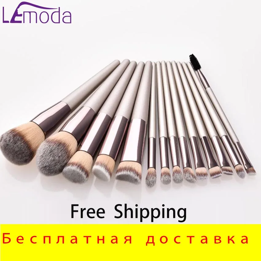Профессиональная Кисть для макияжа Lemoda 1 шт. кисть основы пудры румян теней