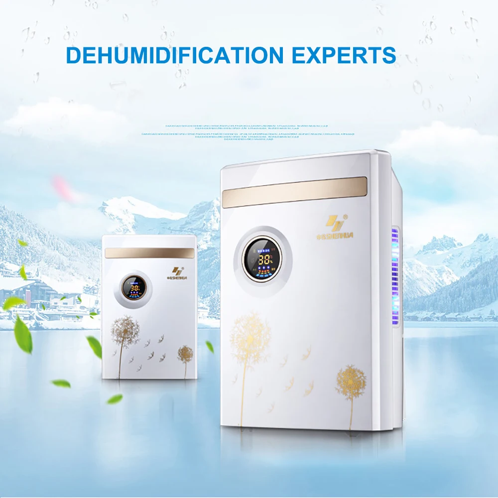 70W Automatic Mini Dehumidifier Air Purification Dryer Cabinet Ultra-Silent For Moist Air, Bedroom, Kitchen, Office,Wardrobe