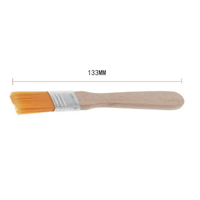 

10Pcs Wooden Handle Brush Nylon Bristles Welding Cleaning Tools For Solder Flux Paste Residue Keyboard PC