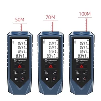 ce fc digital laser distance meter 50m 70m 100m laser range finder measuring tape infrared rangefinder handheld