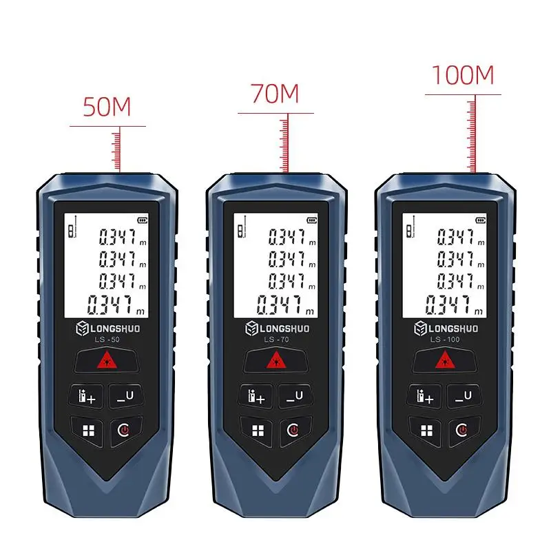 Цифровой лазерный дальномер CE FC 50 м 70 100 измерительная лента Инфракрасный Ручной