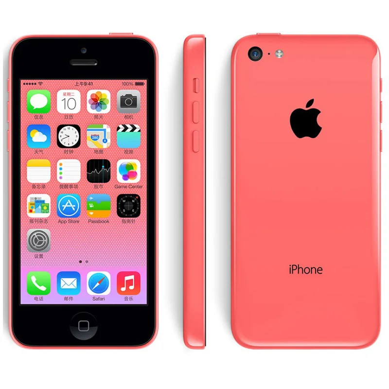 Оригинальный iPhone 5C 99% новый мобильный телефон двухъядерный 4 &quot8MP WIFI GPS 3G