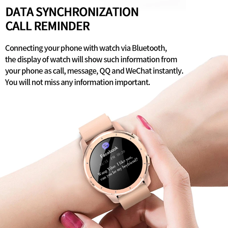 

Hot MX11 Bluetooth Call Music Waterproof Watch Heart Rate,Monitoring Pedometer,for Android 5.1/IOS8.0 and Above