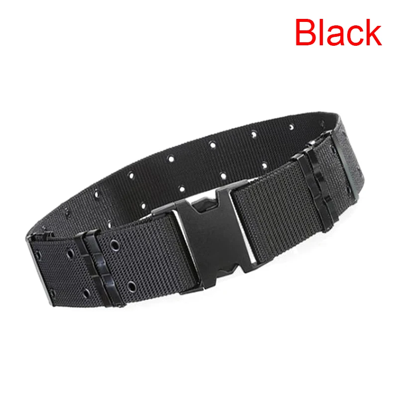 

Outdoor Sports Canvas Web Belts Men Tactical Belt Military Quality Nylon Waistband For Men
