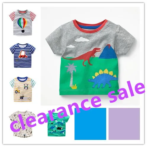 Модная брендовая футболка для мальчиков VIDMID с мультипликационным динозавром