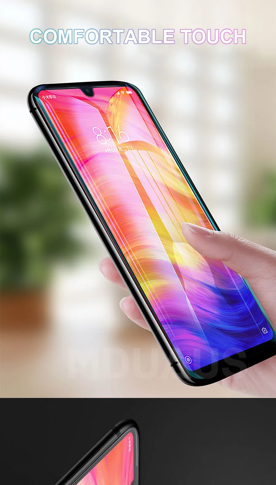 9H закаленное стекло для Xiaomi Redmi Note 8 7 6 Pro Защита экрана для Redmi 7 7A 6 Pro 6A S2 K20 Pro Защитная стеклянная пленка чехол