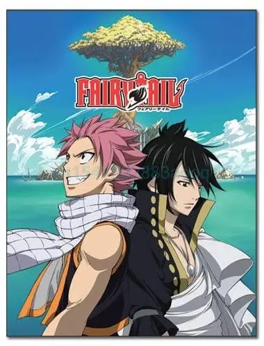 

Fairy Tail Anime Natsu and Zeref Sublimation Throw Blanket