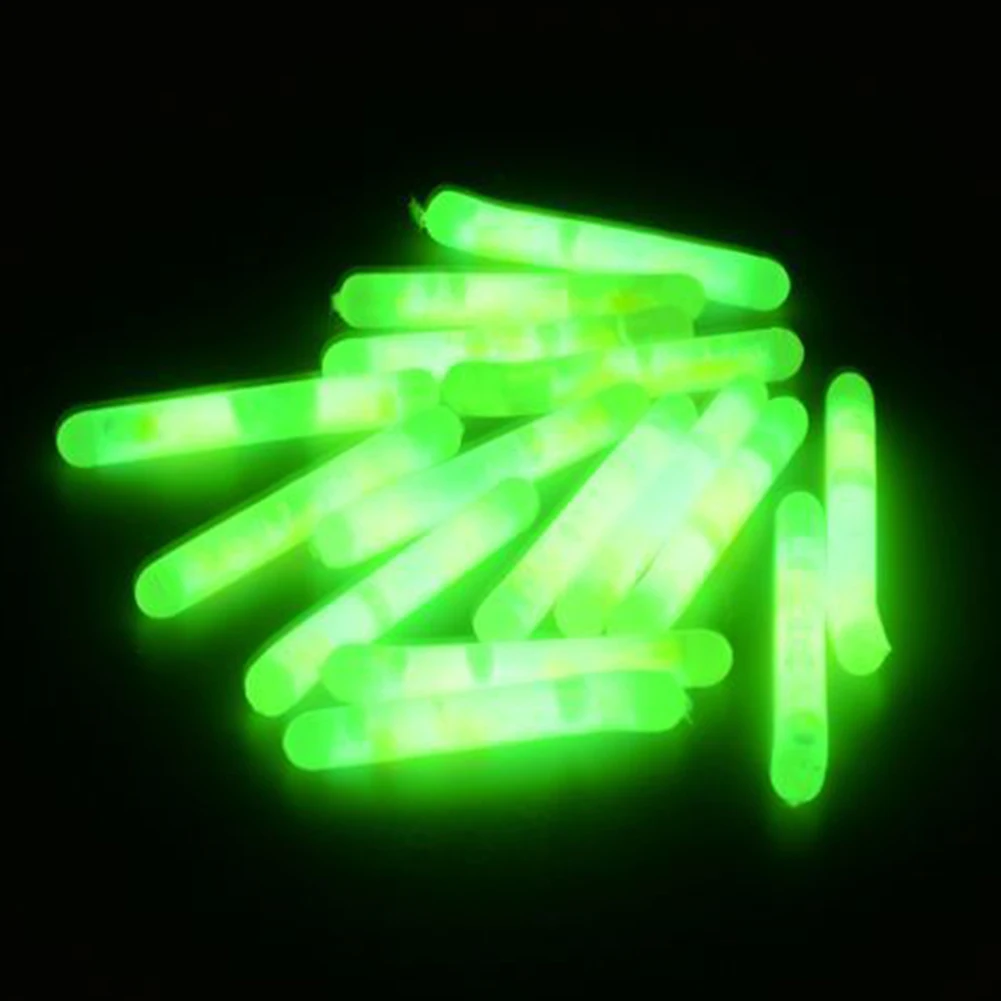 20 шт. полезных светлых крупных принадлежностей для поплавка карповой рыбалки на ночь на открытом воздухе, светящихся палочек флуоресцентного озера, темной вечеринки, портативного моря.
