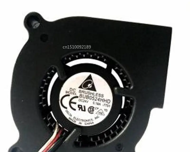 

for original 5015 BUB0524HHD 24V 0.18A three-wire turbo fan Free shipping