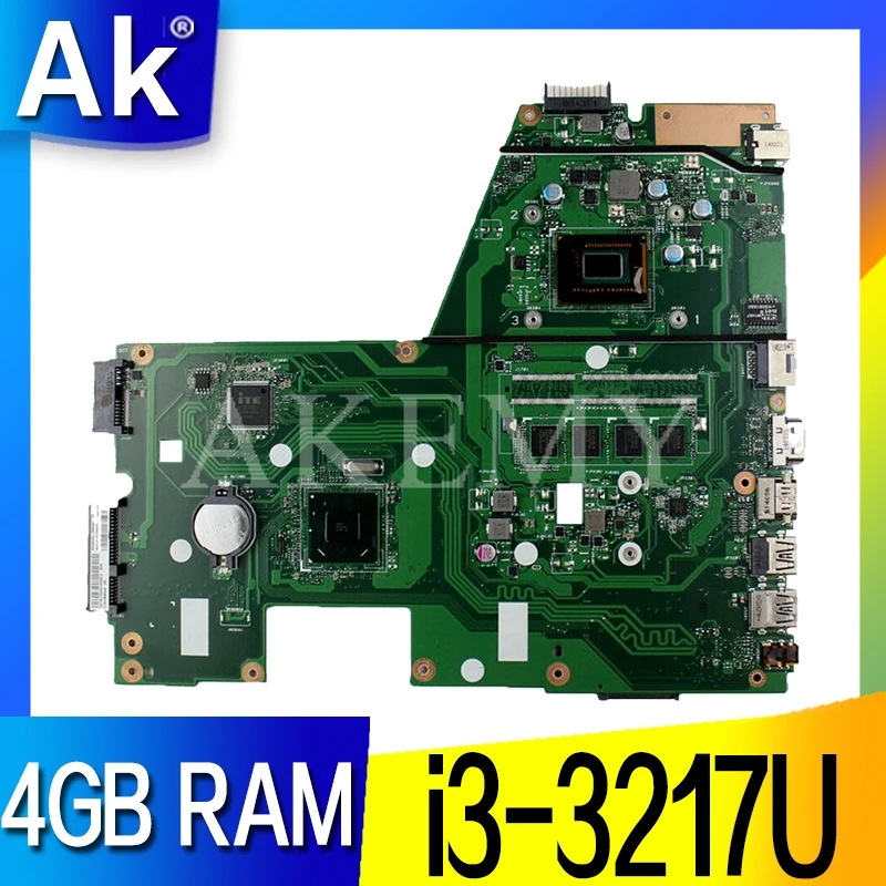 Akemy Для ASUS X551CA X551C F551C i7 6500u материнской платы ноутбука i3 3217U 4GB RAM 100% испытанное
