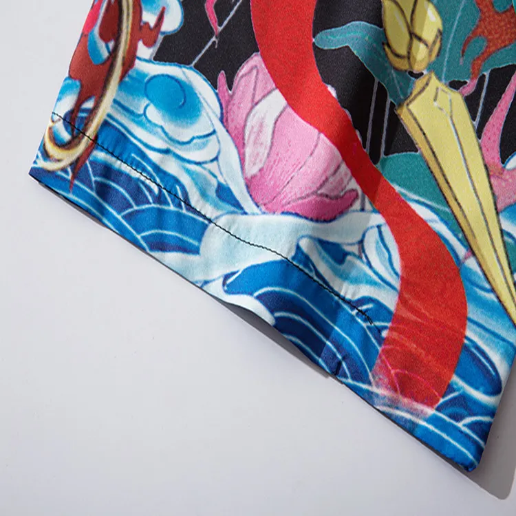 

Harajuku Japanese Fashion Kimono for Girls Women Men 2020 Cardigan Blouse Haori Obi Asian Clothes Samurai Kimono Yukata Shirt