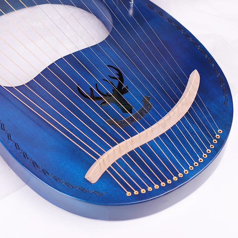 TOMI lyre harp 19 струн lyra струны музыкальные красное дерево | Спорт и развлечения