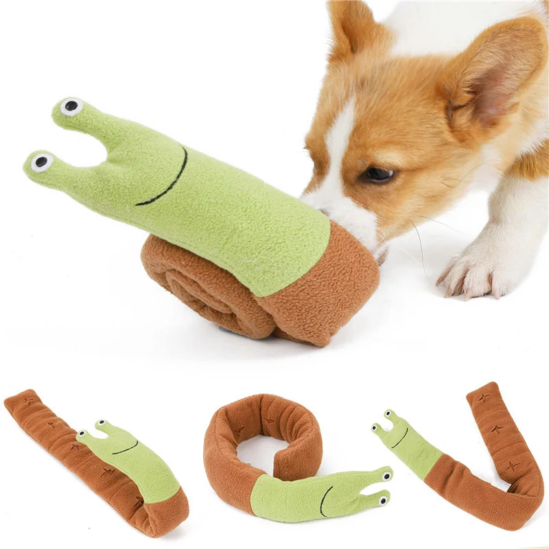 

Interactive Dog Puzzle Snails Toys Encourage Natural Foraging Skills Portable Nonslip Pet Snuffle Mat Slow Feeder Easy To Clean