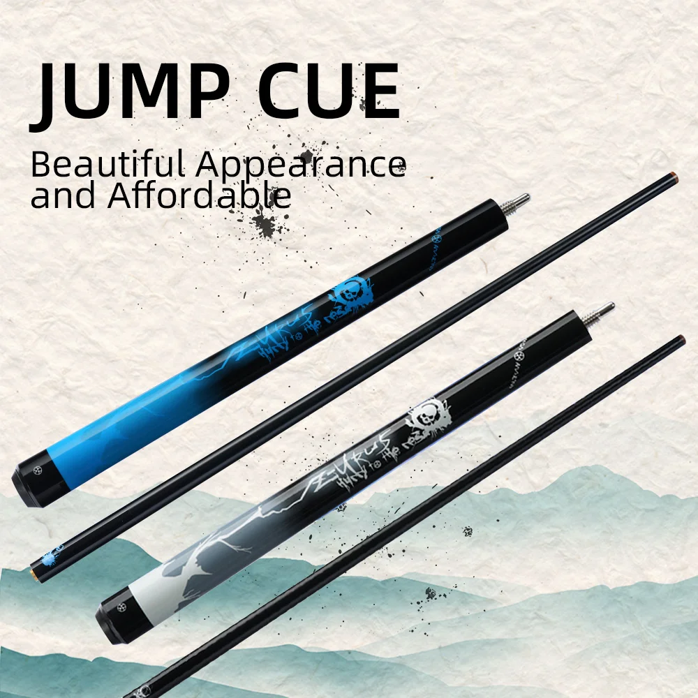 POINOS Jump Cue Carbon Maple Shaft 13MM Tip 108 CM  Billiards Cue Professional Handmade Exquisite Durable  Billiard Stick Kit