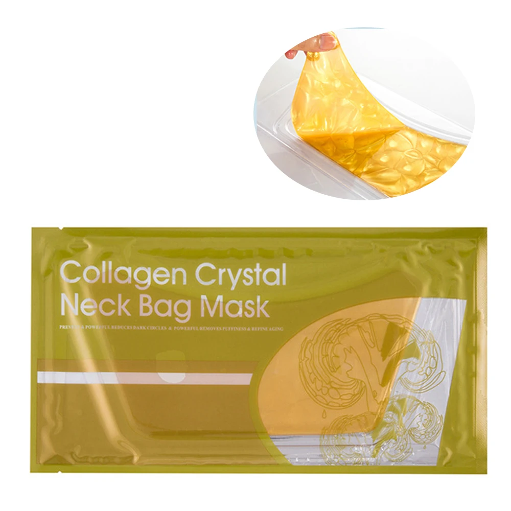 Женская отбеливающая Антивозрастная маска для шеи увлажняющая ухода за кожей