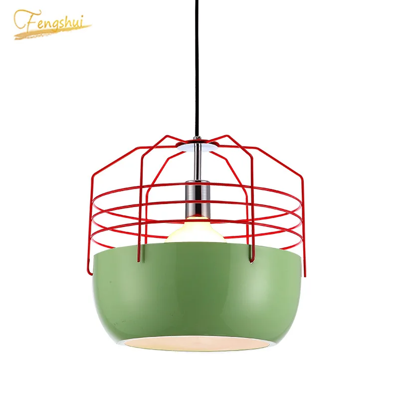 

Vintage LED Minimalist Indoor Decor Pendant Lamp Lighting Living Room Bedroom Novelty Pendant Lights Loft Kitchen Hanging Lights