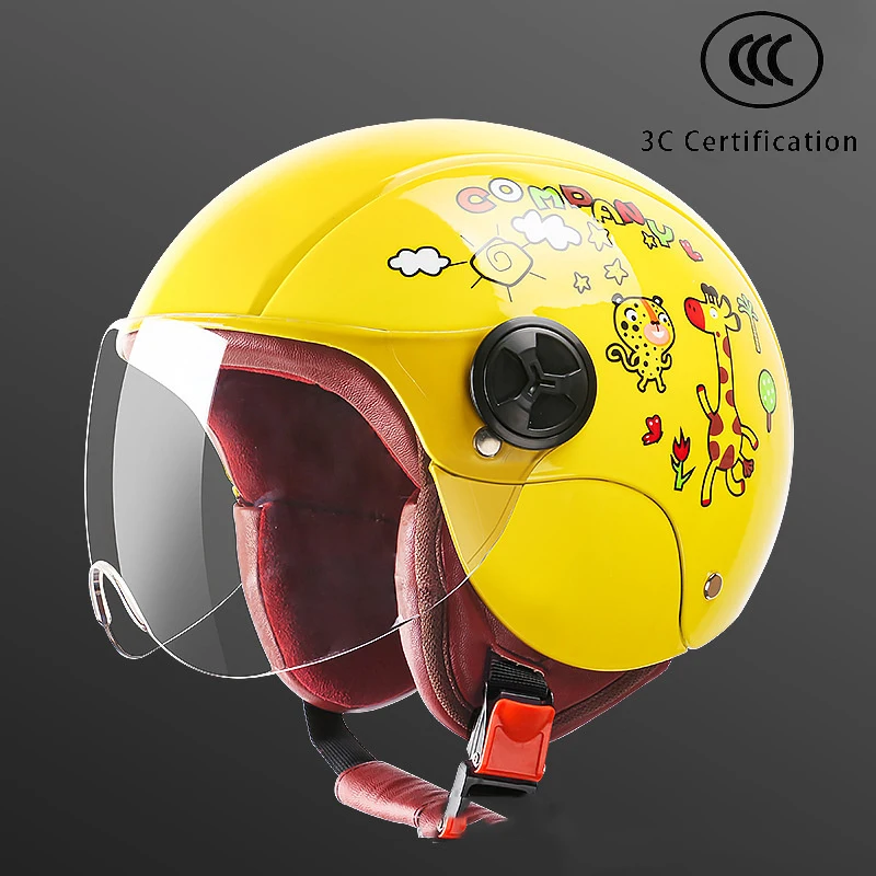 

CCC Certified ABS Helmet Scooter Motorcycle Motocross Motorbike Helmet Safety Riding Racing Children Kid Helmet Accessories