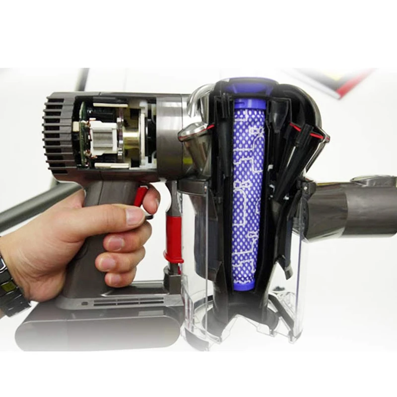 Моющийся предмоторный фильтр, совместимый с Dyson Dc58 Dc59 Dc61 Dc62 V6 V7 V8, переносные вакуумные сменные фильтры для животных