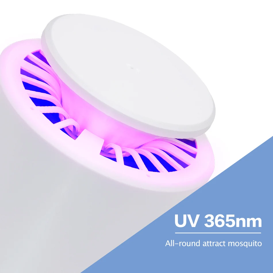 Лампа от комаров с usb-разъемом, 5 В, электрическая лампа от насекомых, мух, насекомых, 8 Вт, светодиодный светильник, лампа для борьбы с вредителями, противомоскитная лампа, защита от насекомых, Zanzare