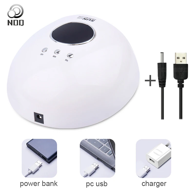 Сушилка для ногтей NOQ X28 12 шт. СВЕТОДИОДНЫЙ УФ светильник USB маникюрная машина с ЖК