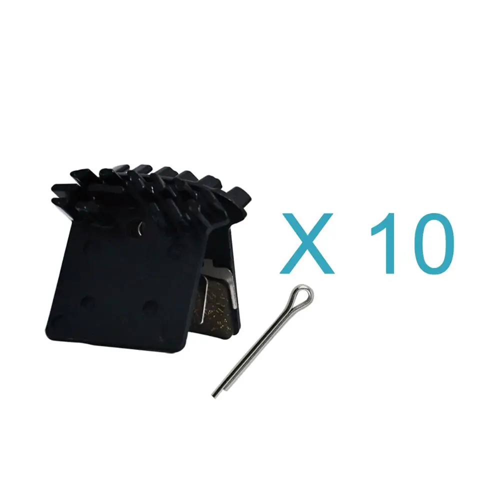 10 pairs Велосипедные охлаждающие ребра дисковые Тормозные колодки для shimano J02A XTR M9000 M9020 Deore XT M8000 SLX M7000 Deore M6000 - Цвет: 10 pairs