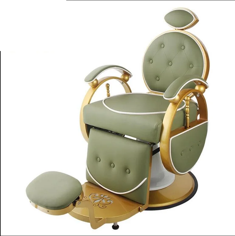 

European style retro chair for men's hair salon chair for high end barber shop