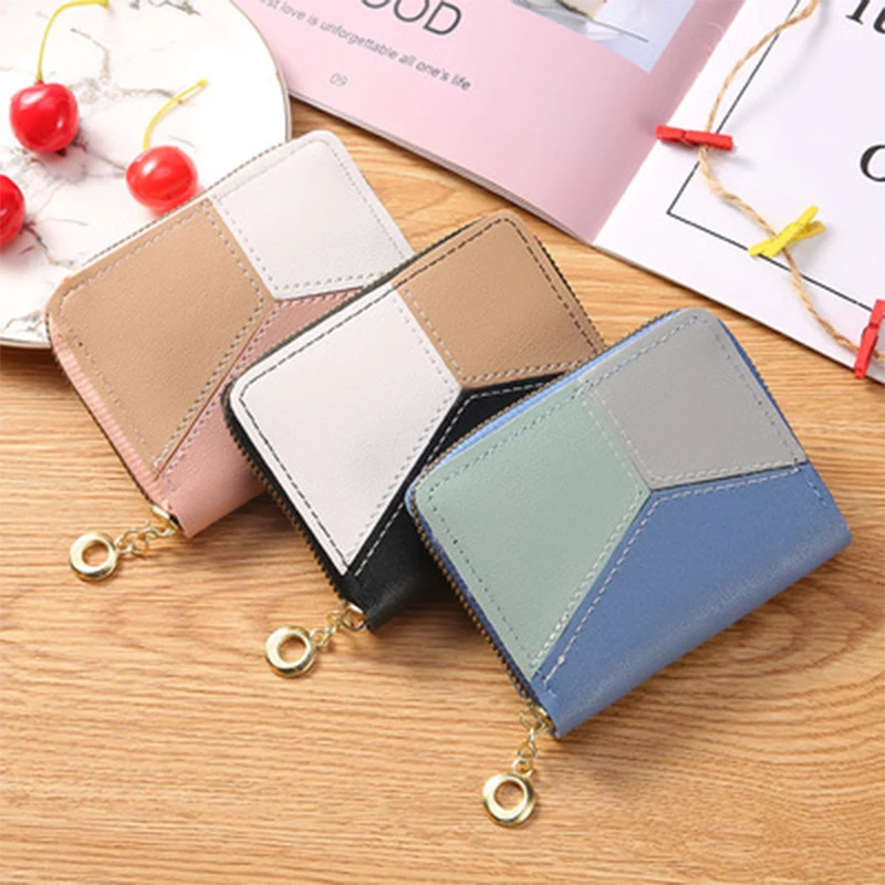 

Luxury Female Business Cardholders Coin Purse Long Wallets For Cards Ladies Passport Cover Money Clips Women Wallet Card Holder