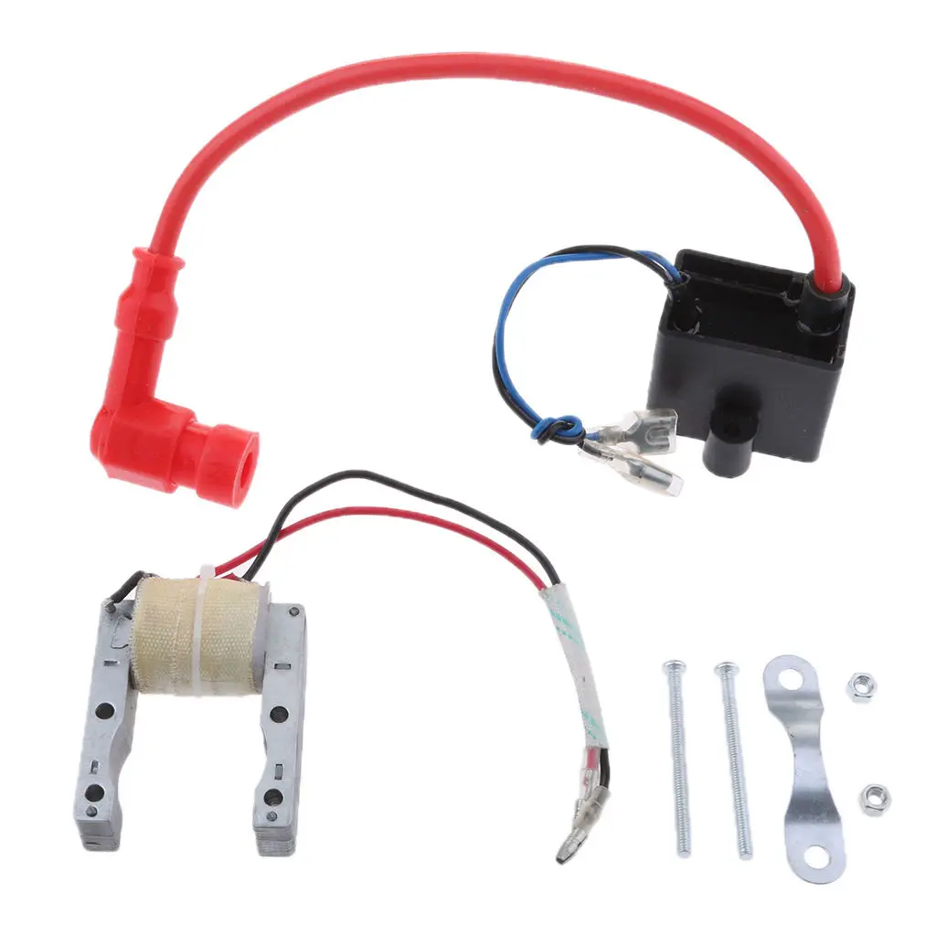 CDI Ignition Coil Magneto Stator For 49cc 66cc 80cc Scooters ATVs Dirt Bike | Motorcycle