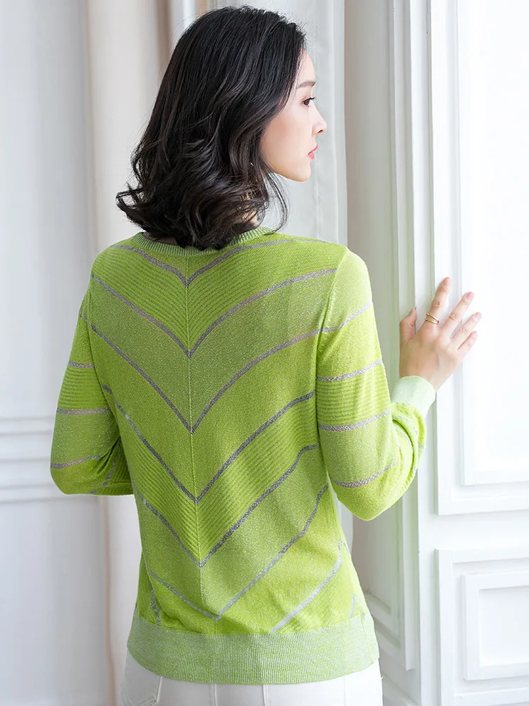 Autumn Fashion Knitted O Neck 2 Patchwork Color Sweater Loose Size S-3xl Women Pullover Jl-aym1936 | Женская одежда