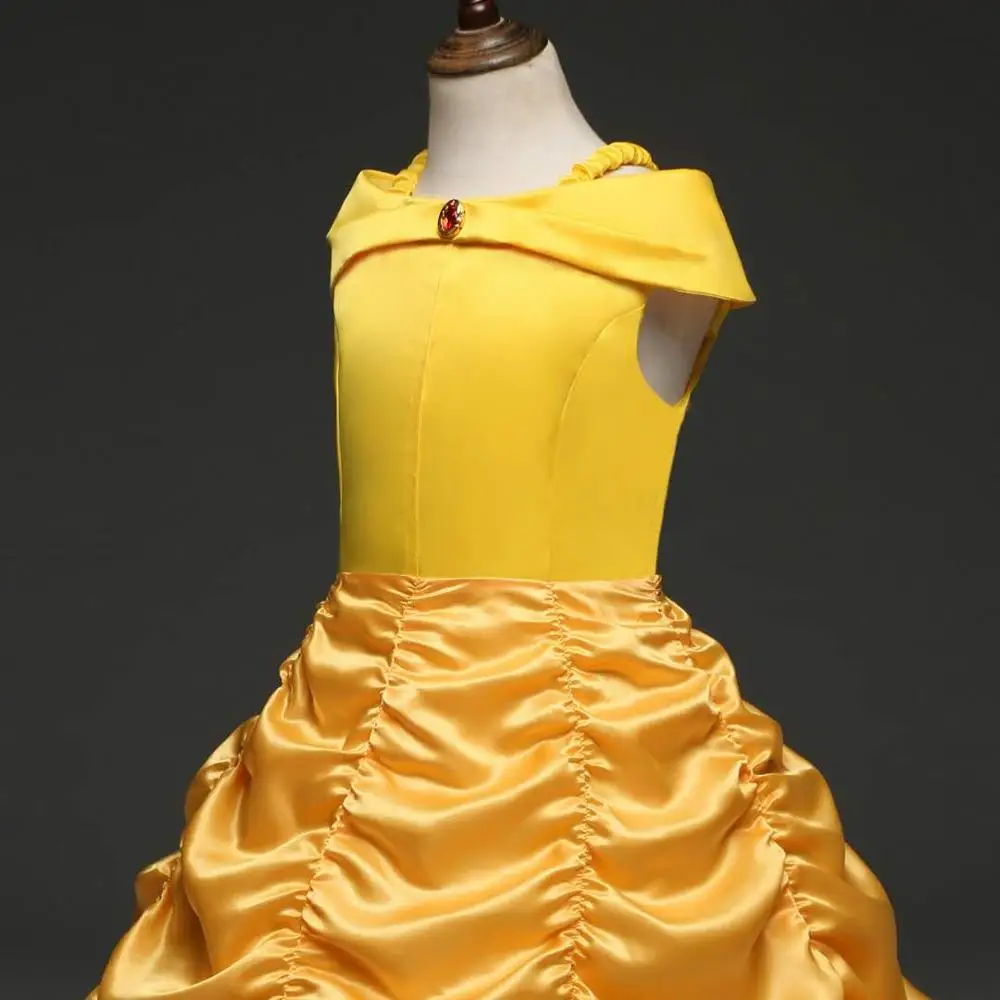 &quotПринцесса Белль&quot платье для девочки Платье Красавица и Чудовище Детские