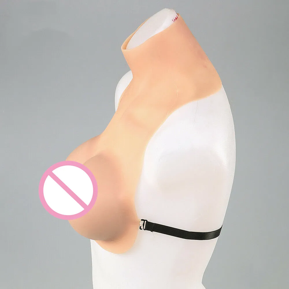 Silicone Breast Forms C Cup CD Soft Fake Boobs Enhancer Sticky Bra Shemale Transgender Queen Transvestite Women Mastectomy Bra
