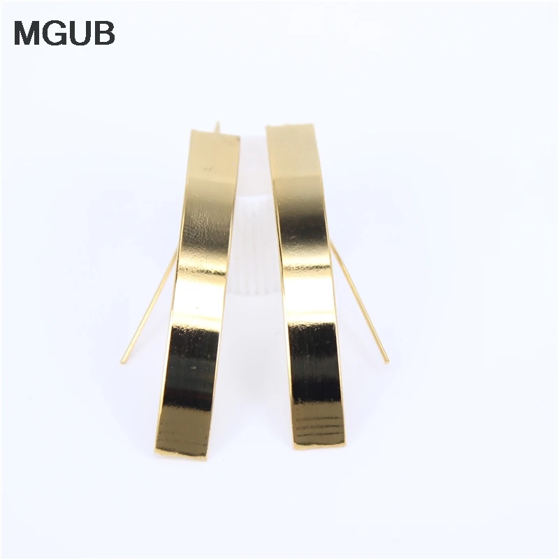 MGUB золотистый/серебристый цвет гладкое из нержавеющей стали популярные женские