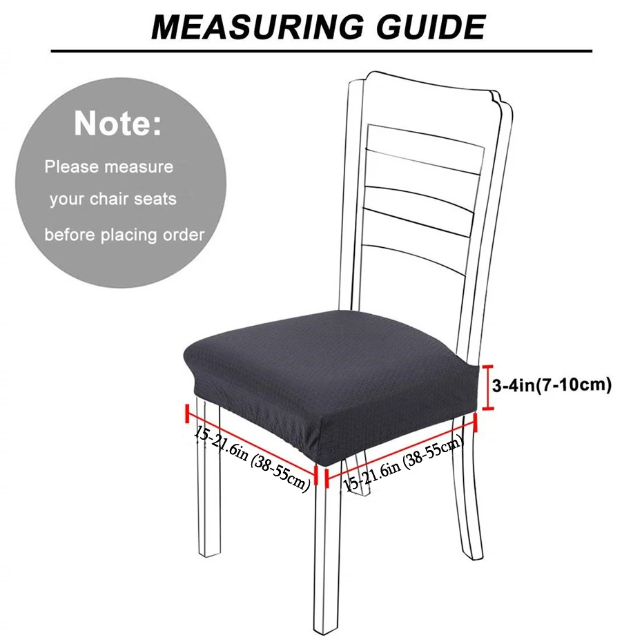 Эластичный спандекс жаккард чехлы для стульев столовой удаляемый моющийся Анти